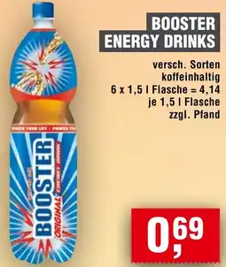 Handelshof Booster energy drinks Angebot