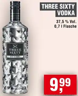 Handelshof Three sixty vodka Angebot