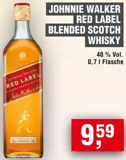 Handelshof Johnnie walker red label blended scotch whisky Angebot