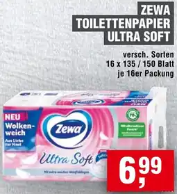 Handelshof Zewa toilettenpapier ultra soft Angebot