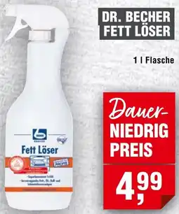 Handelshof Dr. becher fett löser Angebot