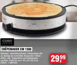 Handelshof Caso DESIGN CRÊPEMAKER CM 1300 Angebot
