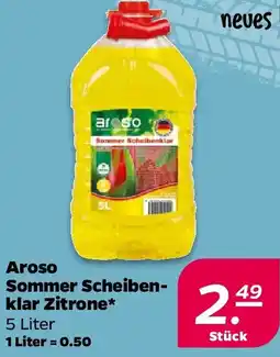 NETTO Aroso Sommer Scheibenklar Zitrone Angebot