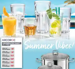 Handelshof Arcoroc longdrinkgläser granity, je 6 stück Angebot