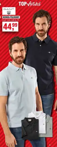 Handelshof Gant herren-poloshirt Angebot