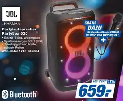 expert Techno Land JBL Partylautsprecher PartyBox 520 Angebot