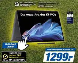 expert Techno Land hp 2in1 Convertible OmniBook Ultra Flip 14-fh0670ng Angebot