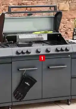 Bauhaus Gasgrill 'Black Edition Cliff 6500' Angebot