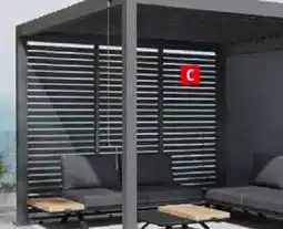 Bauhaus Seitenwand Lamellen 'Milos' Angebot