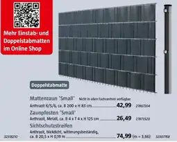 Bauhaus Mattenzaun 'Small' Angebot