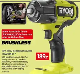 Bauhaus BRUSHLESS 18V Akku-Schlagschrauber RIW18X-0 Angebot