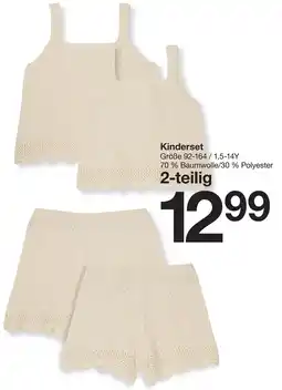 Zeeman Kinderset Angebot