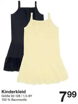 Zeeman Kinderkleid Angebot