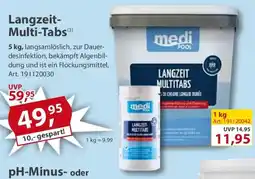 Sonderpreis Baumarkt mediPOOL Langzeit- Multi-Tabs Angebot