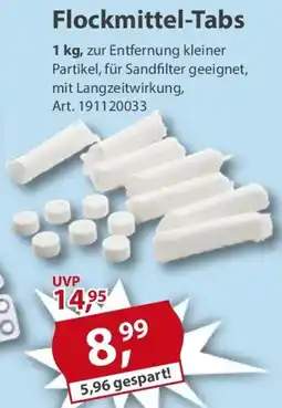 Sonderpreis Baumarkt Flockmittel-Tabs Angebot