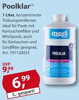 Sonderpreis Baumarkt mediPOOL Poolklar Angebot
