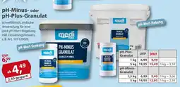 Sonderpreis Baumarkt mediPOOL pH-Minus- oder pH-Plus-Granulat Angebot