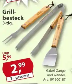 Sonderpreis Baumarkt Grillbesteck 3-tlg. Angebot