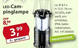 Sonderpreis Baumarkt LED-Campinglampe Angebot
