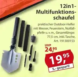 Sonderpreis Baumarkt 12in1 Multifunktionsschaufel Angebot