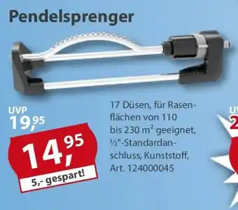 Sonderpreis Baumarkt Pendelsprenger Angebot