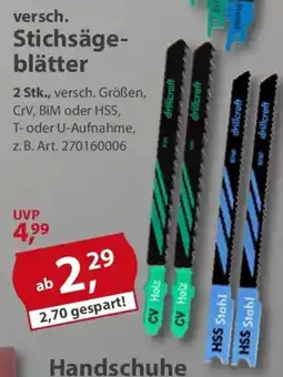 Sonderpreis Baumarkt versch. Stichsägeblätter Angebot
