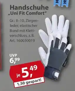 Sonderpreis Baumarkt Handschuhe ,,Uni Fit Comfort" Angebot