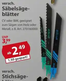 Sonderpreis Baumarkt versch. Stichsägeblätter Angebot