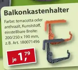 Sonderpreis Baumarkt Balkonkastenhalter Angebot
