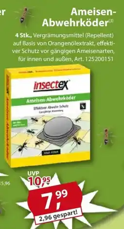 Sonderpreis Baumarkt insectex Ameisen- Abwehrköder Angebot