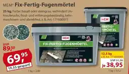 Sonderpreis Baumarkt MEM Fix-Fertig-Fugenmörtel Angebot