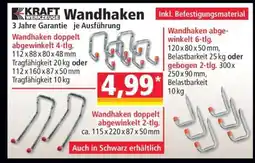 Norma Wandhaken doppelt abgewinkelt 4-tlg Angebot