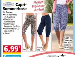 Norma Capri- Sommerhose Angebot