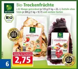 Norma Bio-Trockenfrüchte Angebot