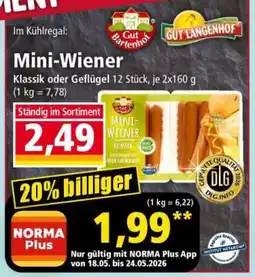 Norma Mini Wiener Angebot