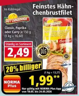 Norma Feinstes Hähnchenbrustfilet Angebot