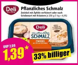 Norma Pflanzliches Schmalz Angebot