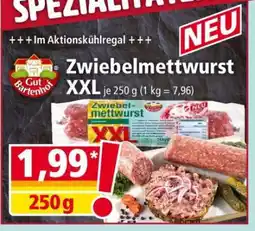 Norma Zwiebelmettwurst XXL Angebot