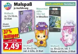 Norma Malbuch ca. 12 x 16 cm, 50 Blatt Angebot