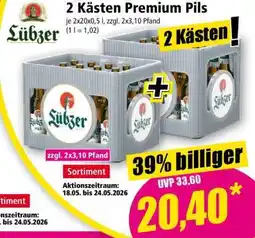 Norma 2 Kästen Premium Pils Angebot