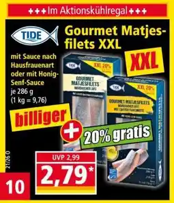 Norma Gourmet Matjesfilets XXL Angebot