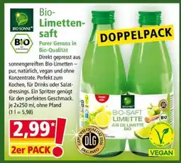 Norma Bio-Limettensaft Angebot