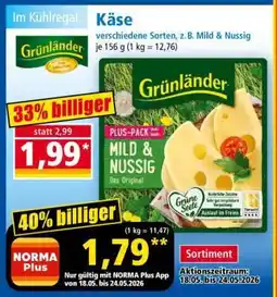 Norma Käse Angebot