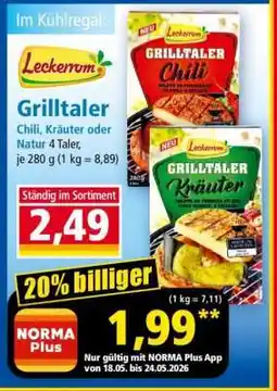 Norma Grilltaler Angebot