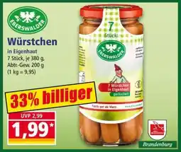 Norma Würstchen in Eigenhaut Angebot