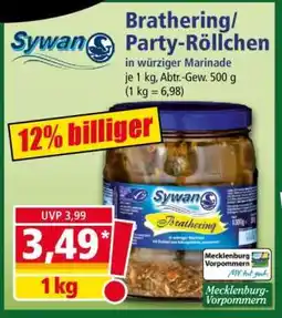 Norma Brathering /Party-Röllchen Angebot