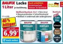Norma BAUFIX Lacke 1 Liter je Ausführung Angebot