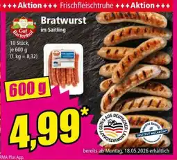 Norma Bratwurst im Saitling Angebot