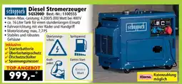 Norma Diesel Stromerzeuger SG5200D Angebot