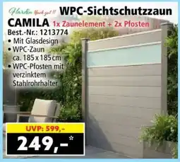 Norma WPC-Sichtschutzzaun Angebot